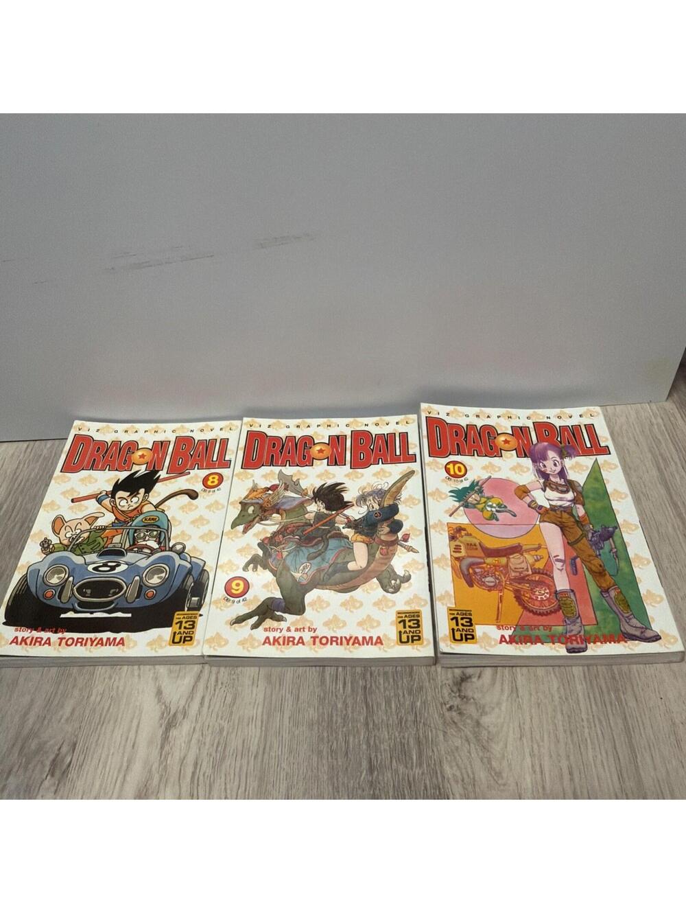 Dragon Ball Z Volume 8-10 by Akira Toriyama Graphic Novel